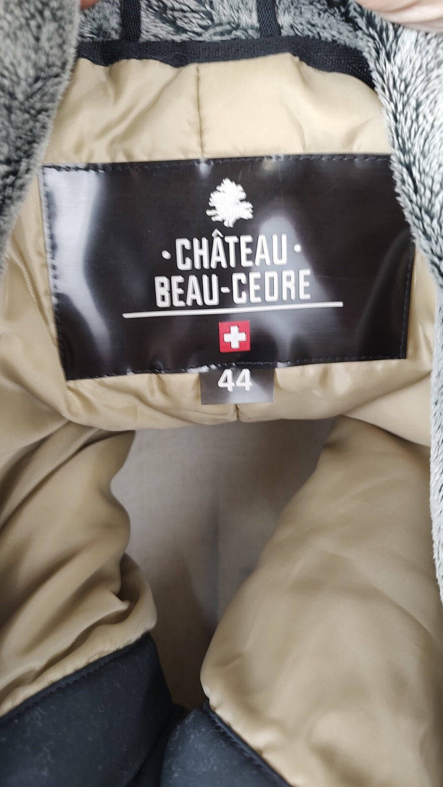 CHATEAU BEAU-CEDRE GIUBBINO IMBOTTITO DONNA Tg 44 VINTAGE WOMAN JACKET VINTAGE