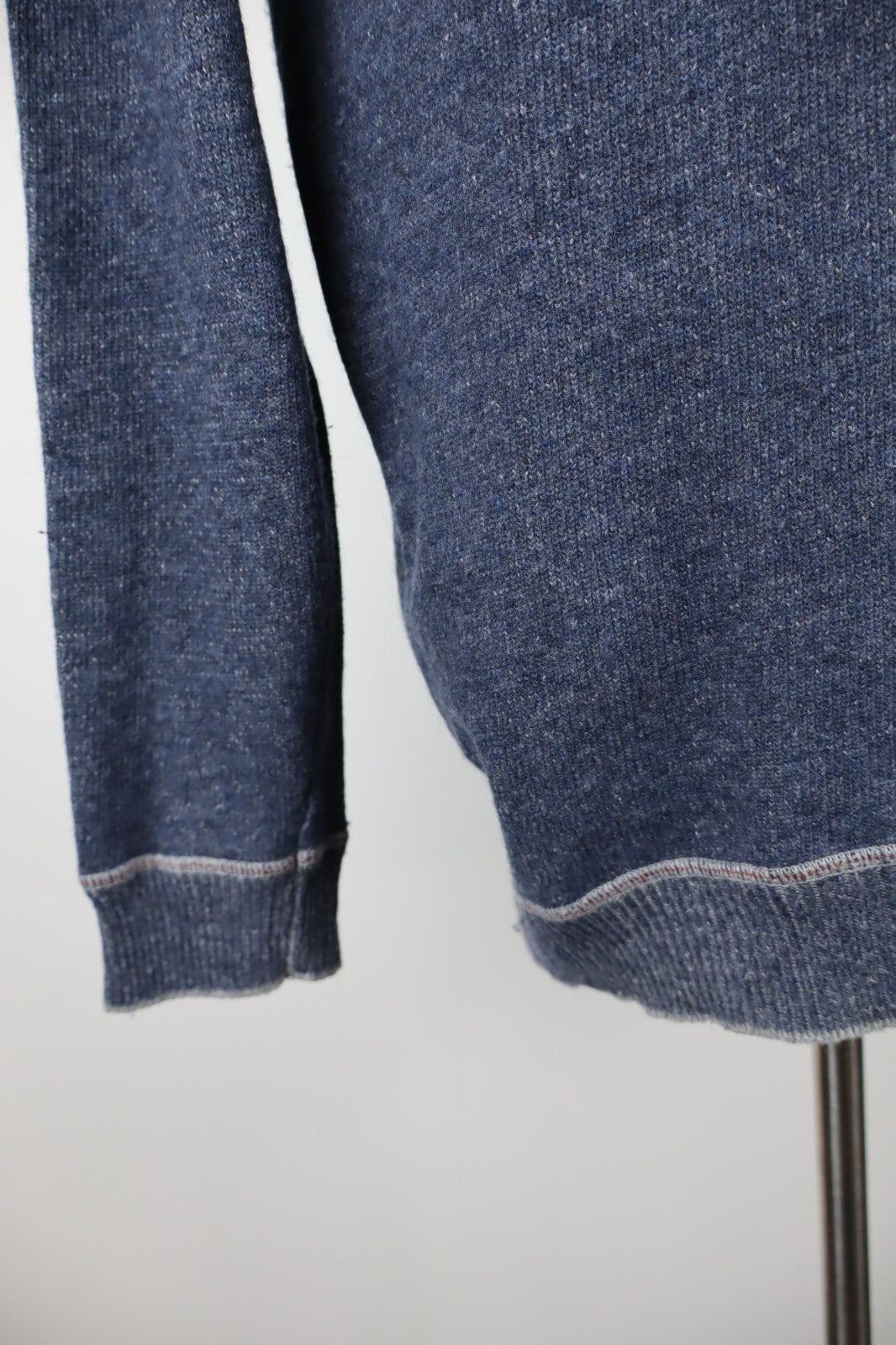 MARLBORO CLASSIC MAGLIONE CON ZIP VINTAGE UOMO LANA COTONE L MAN SWEATER CASUAL