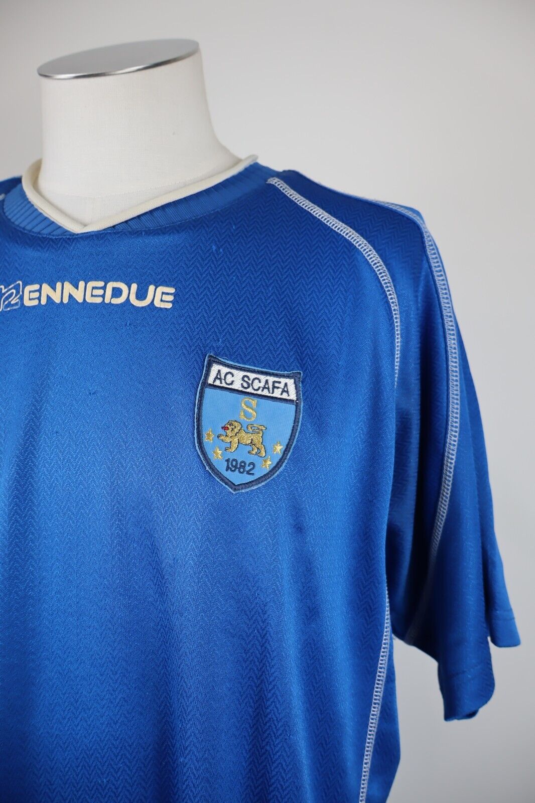 ENNEDUE AC SCAFA N 2 MAGLIA CALCIO UOMO Tg L SOCCER TRIKOT MAN JERSEY