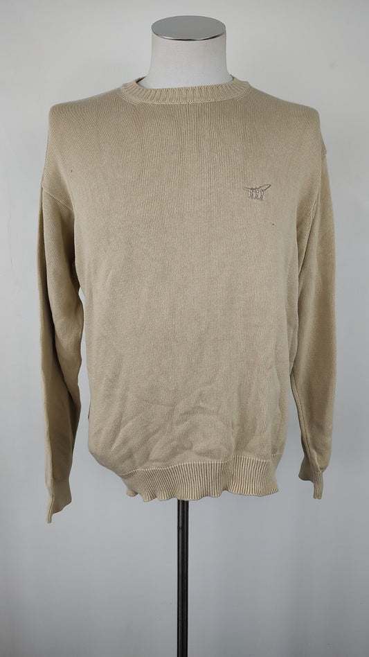 HENRY COTTON'S MAGLIONE VINTAGE UOMO Tg. M MAN SWEATER CASUAL COTONE