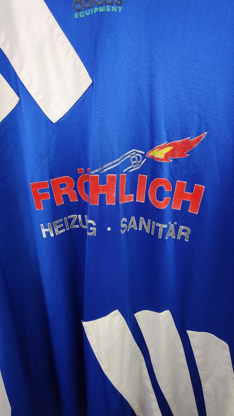 ADIDAS FROHLICH N. 4 MAGLIA CALCIO UOMO Tg XL SOCCER VINTAGE JERSEY