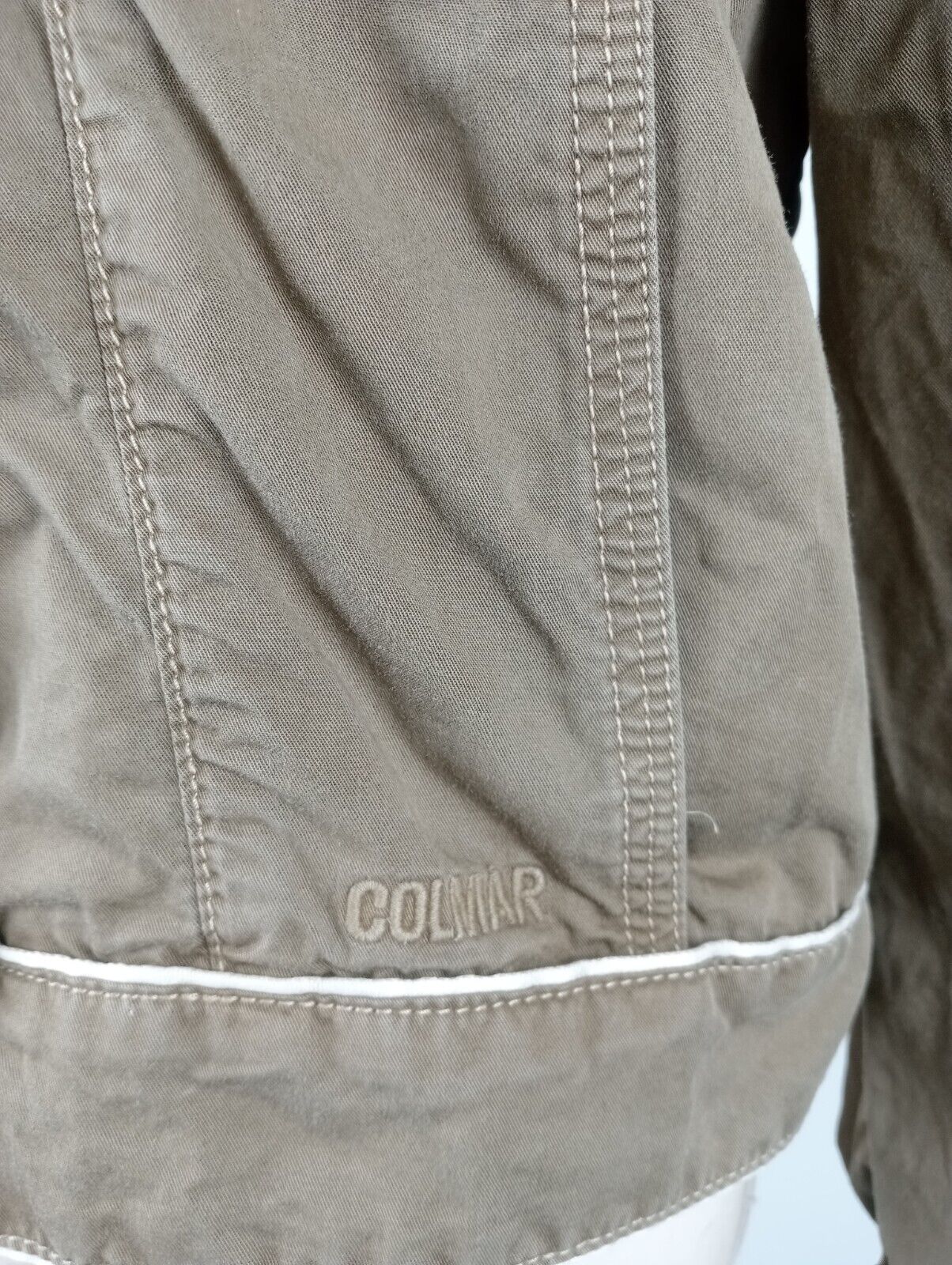 COLMAR GIUBBINO LEGGERO GIACCA COTONE DONNA Tg 46 WOMAN JACKET CASUAL VINTAGE