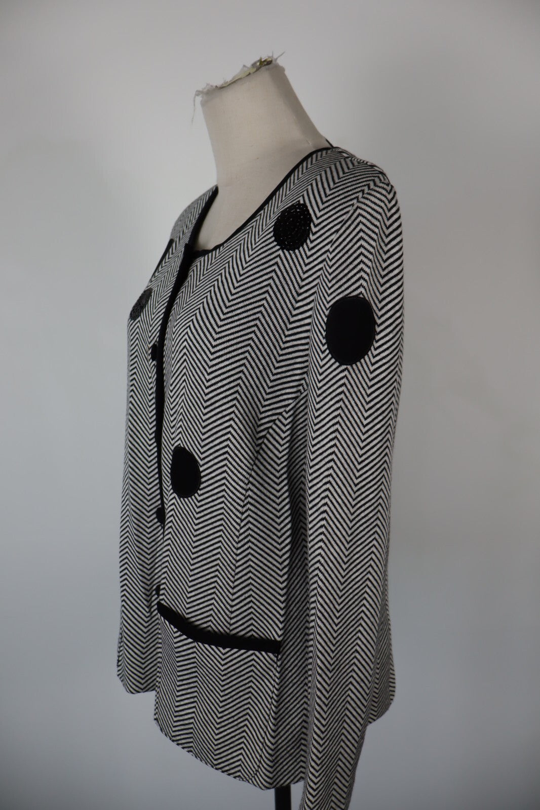 PIERRE CARDIN BLAZER GIACCA DONNA Tg 46 WOMAN VINTAGE CLASSIC JACKET