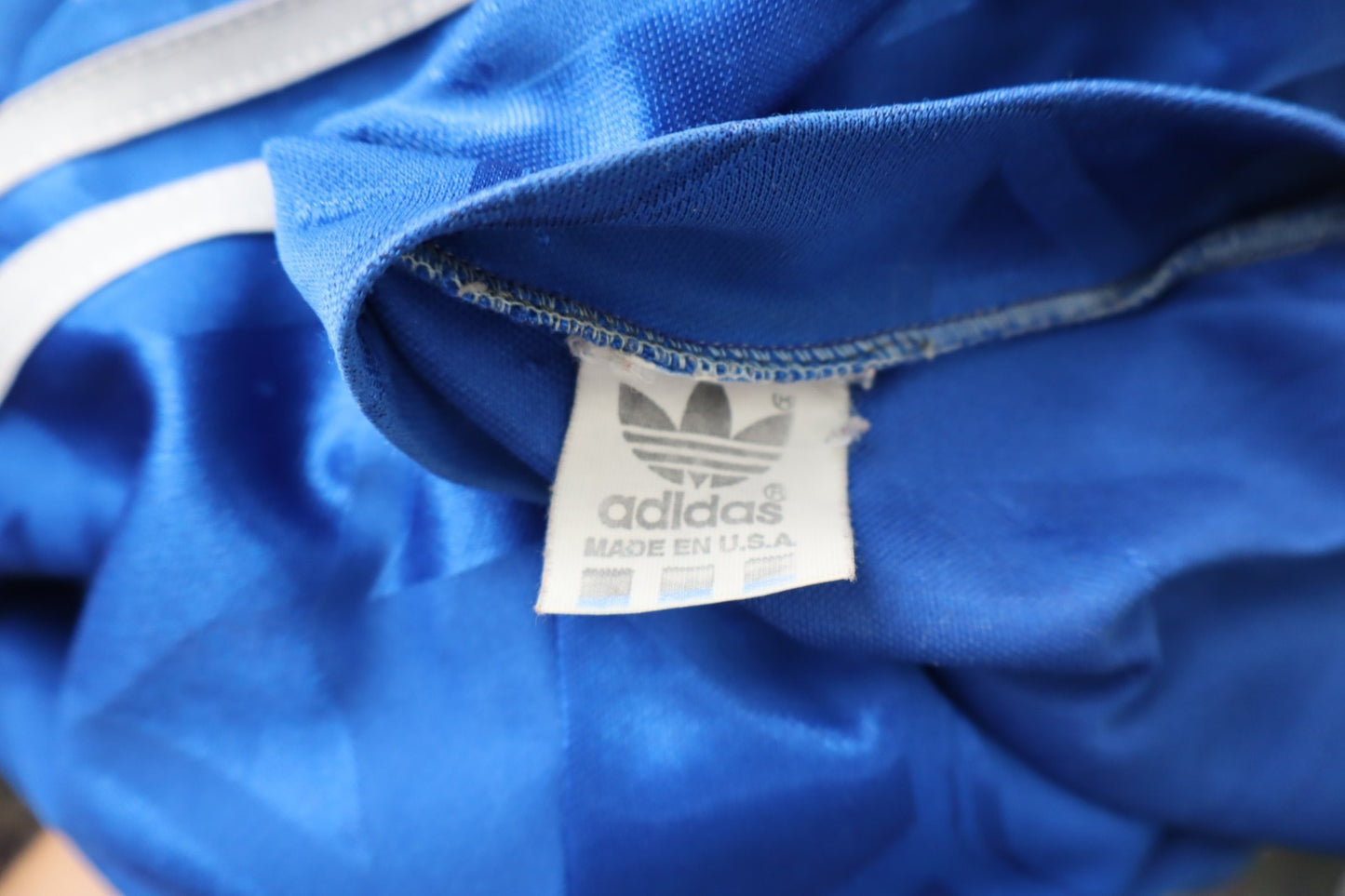 ADIDAS SPORT MAGLIA CALCIO UOMO XL MAN VINTAGE T-SHIRT UOMO JERSEY MADE IN USA