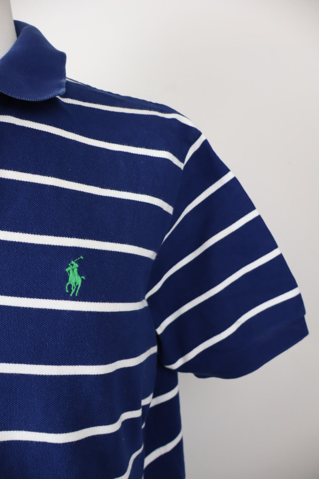 RALPH LAUREN MAGLIA POLO UOMO COTONE TG L MAN COTTON T-SHIRT CASUAL VINTAGE LOGO