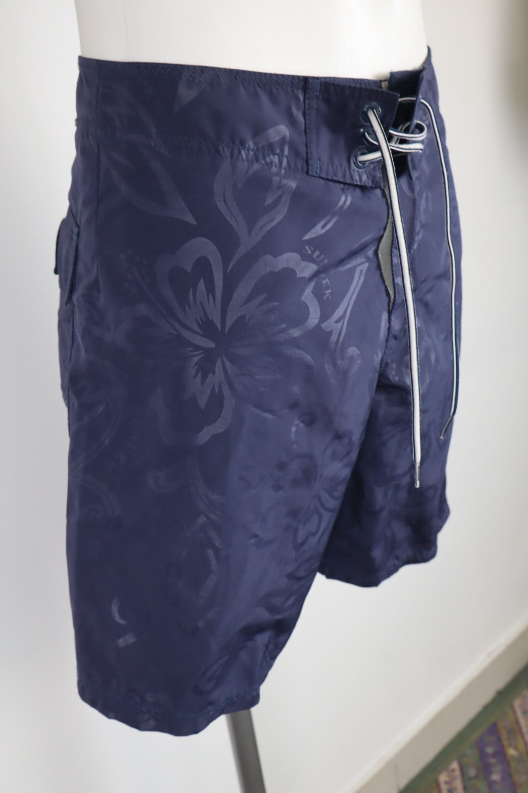 SUNDEK COSTUME PANTALONCINO MARE UOMO TG 28 MAN SWIMSUIT VINTAGE CASUAL SURF