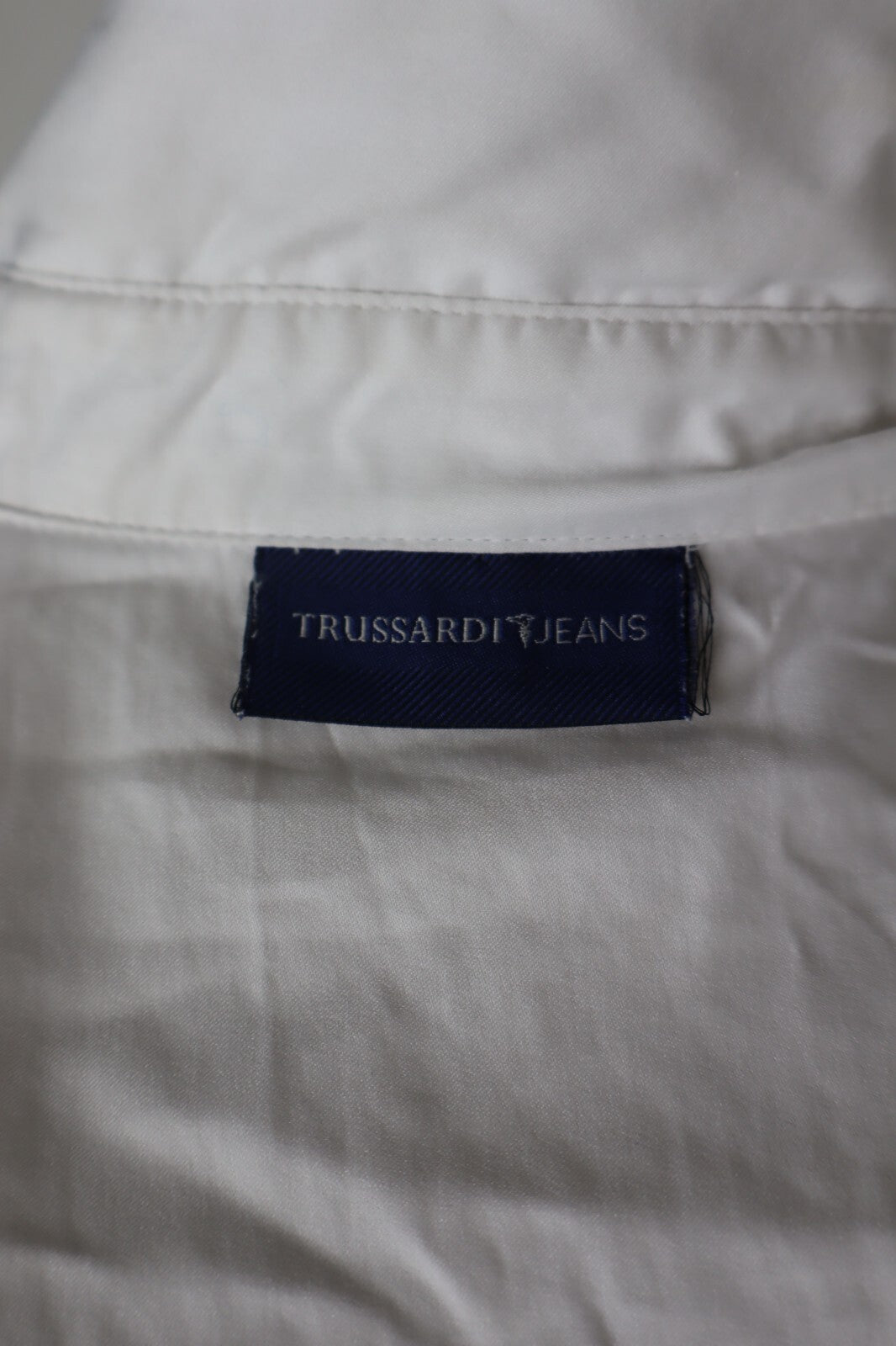 TRUSSARDI JEANS CAMICIA  DONNA TG. XXL WOMAN SHIRT CASUAL VINTAGE COTONE