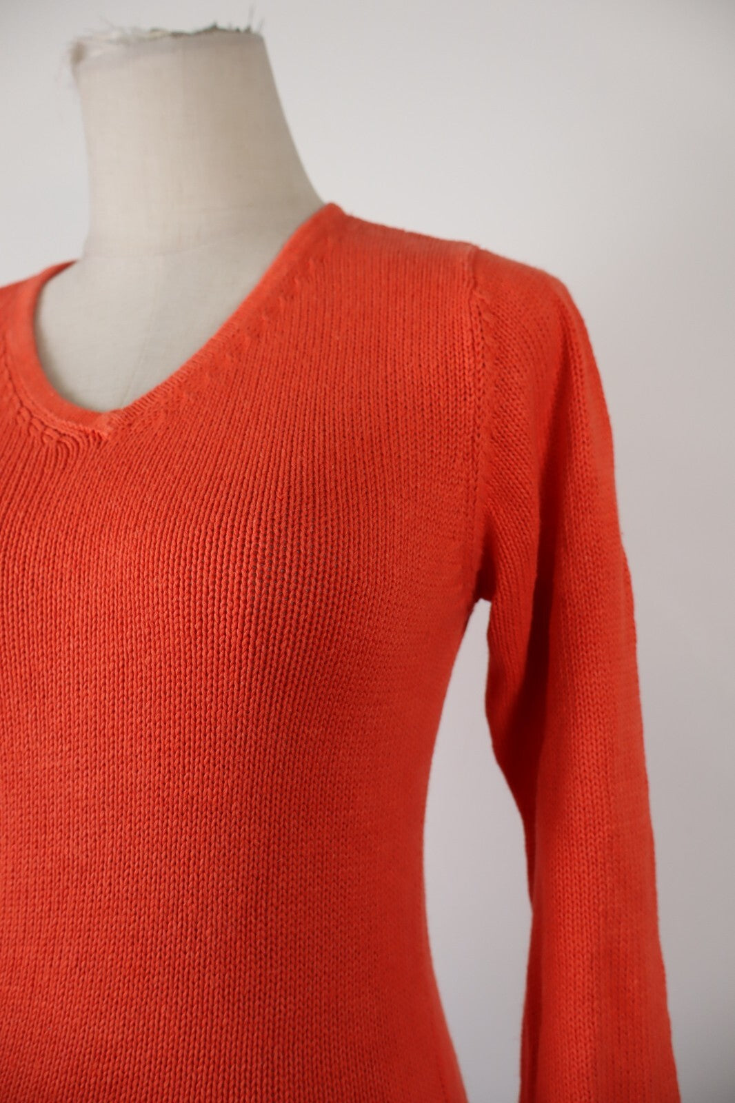 KIPLING MAGLIONE COTONE LINO DONNA TG S WOMAN CASUAL SWEATER VINTAGE