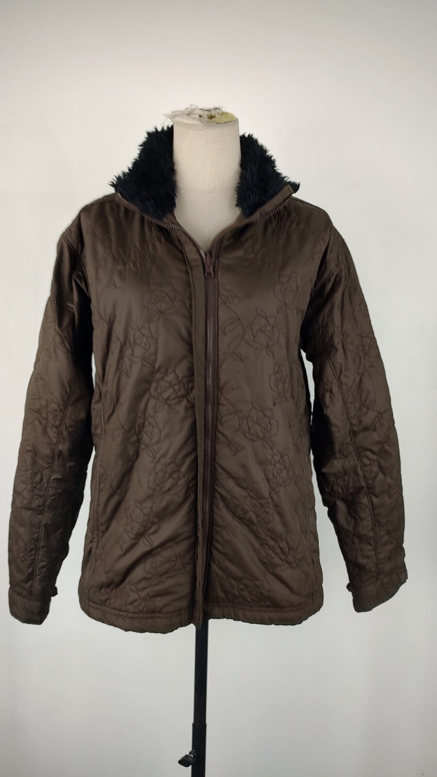 COLUMBIA GIUBBINO GIACCA DONNA Tg. L WOMAN CASUAL JACKET VINTAGE ITALY