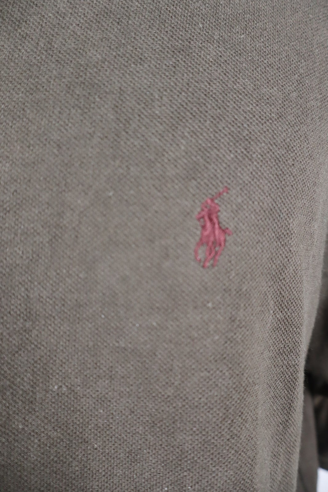 RALPH LAUREN MAGLIA POLO UOMO COTONE TG. L MAN COTTON SHIRT CASUAL VINTAGE LOGO