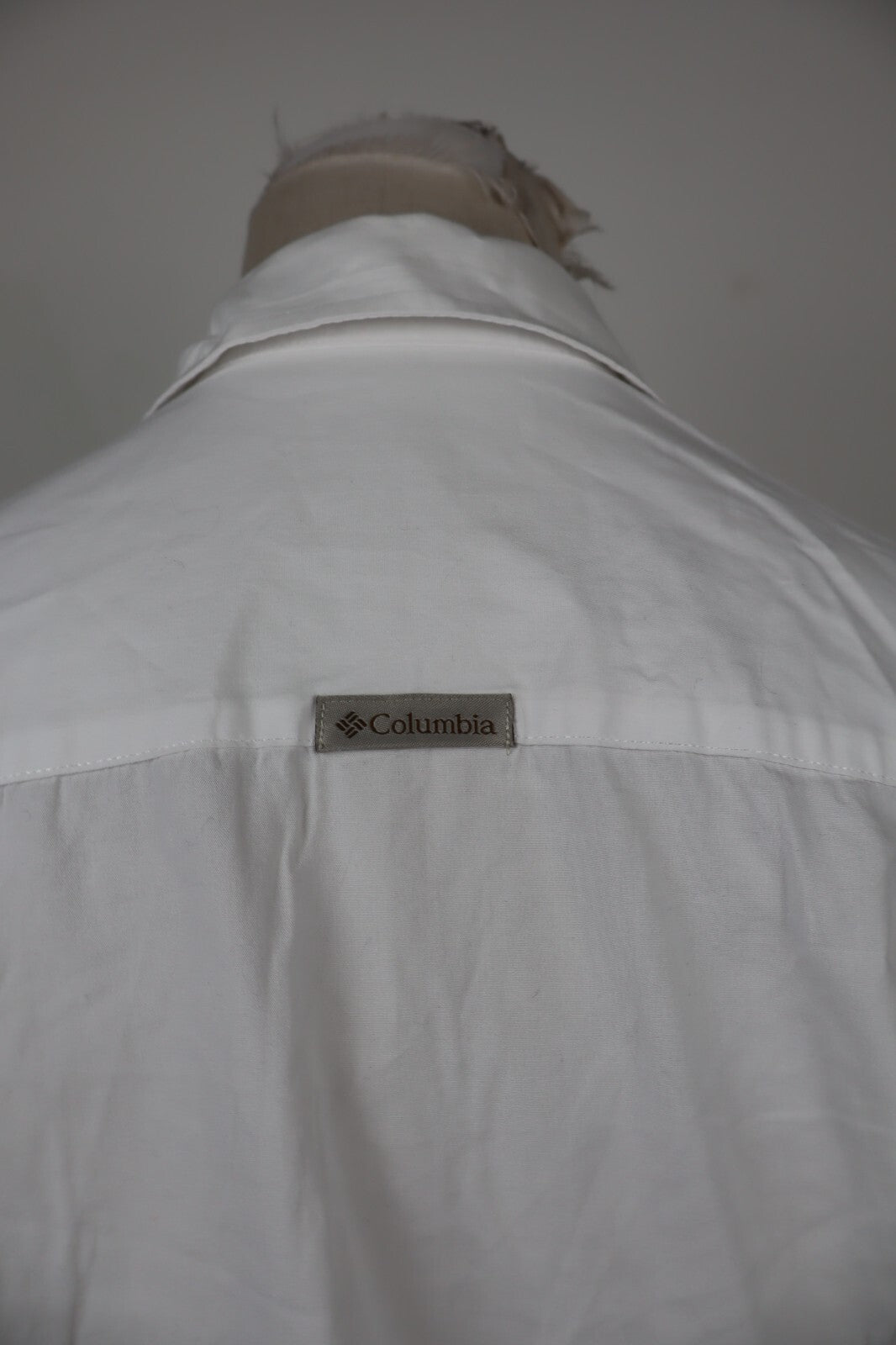 COLUMBIA CAMICIA COTONE DONNA TG. XL WOMAN SHIRT COTTON CASUAL VINTAGE BIANCO