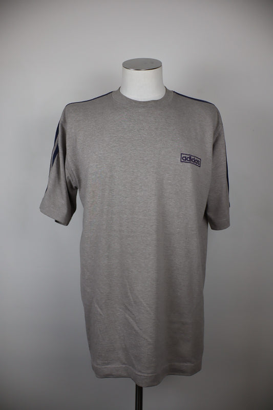 ADIDAS MAGLIA UOMO TG XL MAN T-SHIRT CASUAL VINTAGE COTONE MANICA CORTA  LOGO