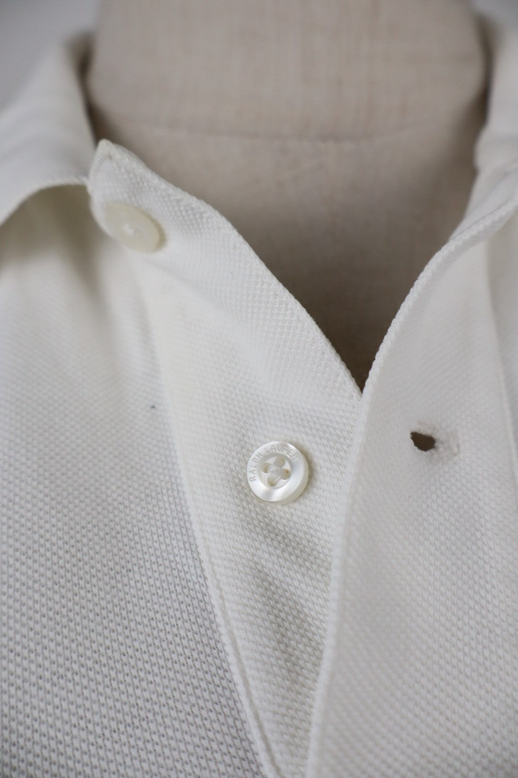 RALPH LAUREN SKINNY POLO DONNA COTONE TG. S WOMAN SHIRT CASUAL VINTAGE COTTON