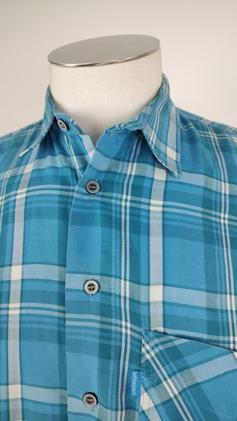 CARRERA CAMICIA UOMO COTONE TG.  S MAN CASUAL VINTAGE SHIRT