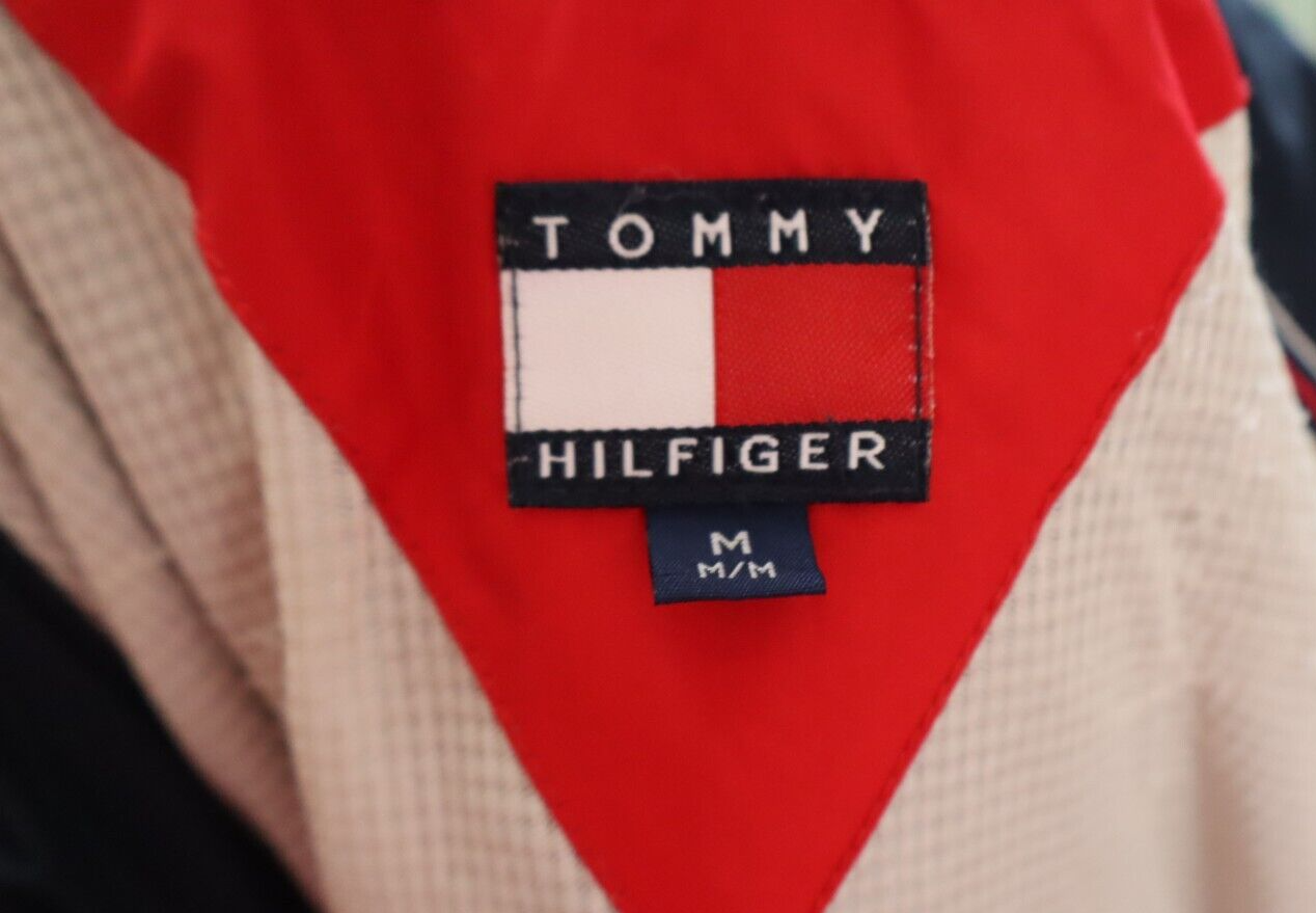 TOMMY HILFIGER GIUBBINO LEGGERO UOMO Tg M MAN COTONE CASUAL VINTAGE JACKET