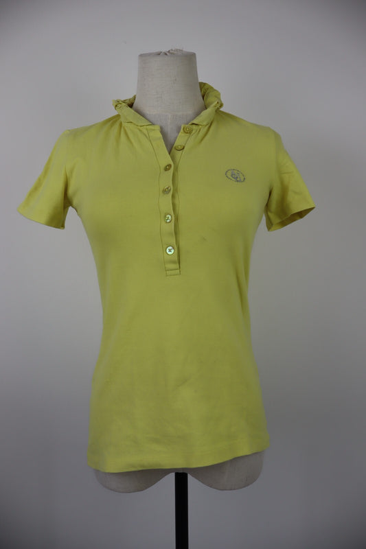 ARMANI JEANS POLO MAGLIA DONNA COTONE TG. 40 WOMAN COTTON SHIRT CASUAL VINTAGE