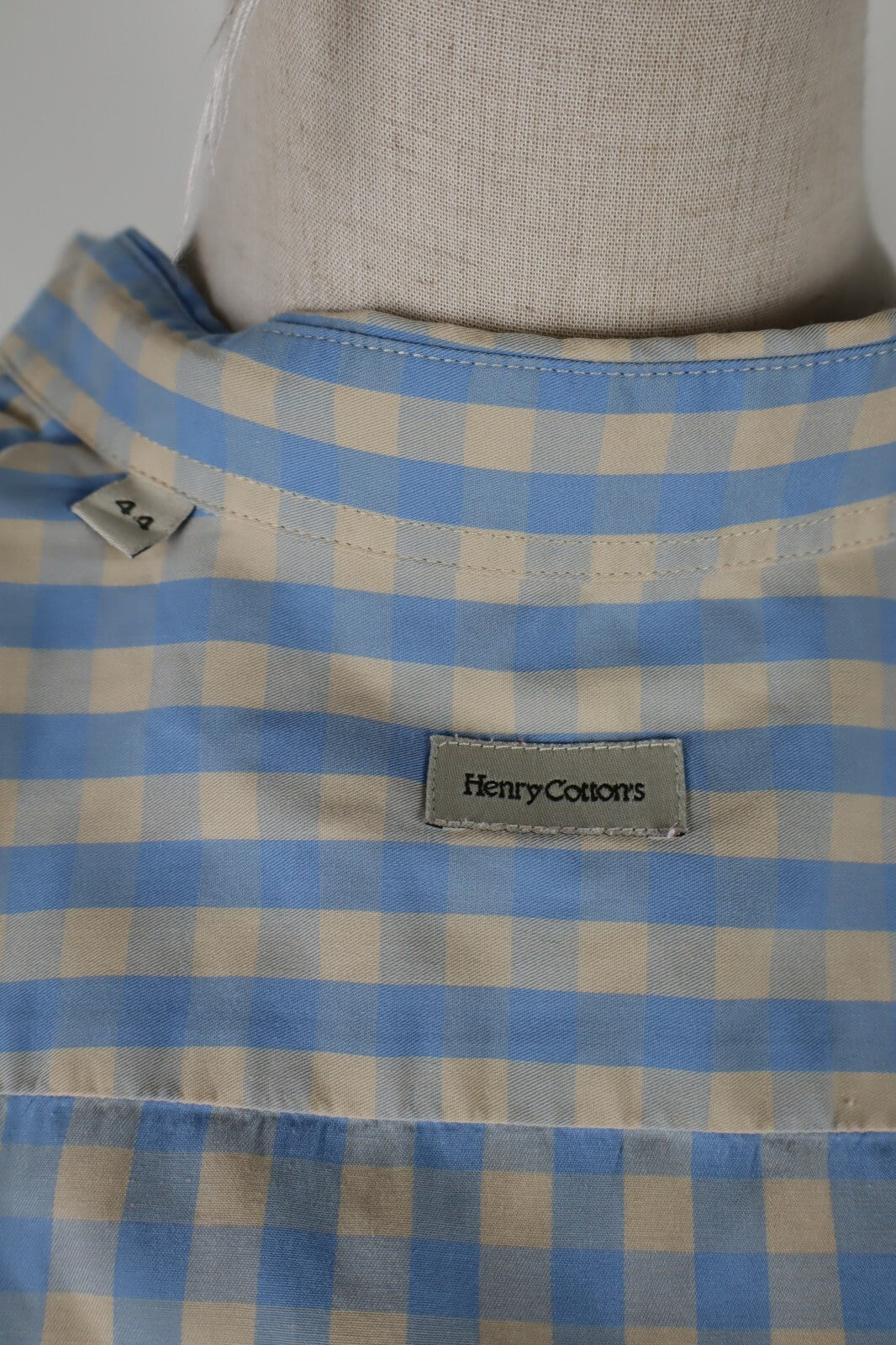 HENRY COTTON'S CAMICIA DONNA TG. 44 WOMAN CASUAL VINTAGE SHIRT COTONE COTTON