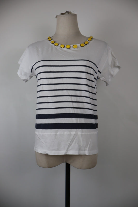 LIU JO MILANO MAGLIA DONNA TG. S WOMAN CASUAL VINTAGE T-SHIRT TOP COTONE COTTON