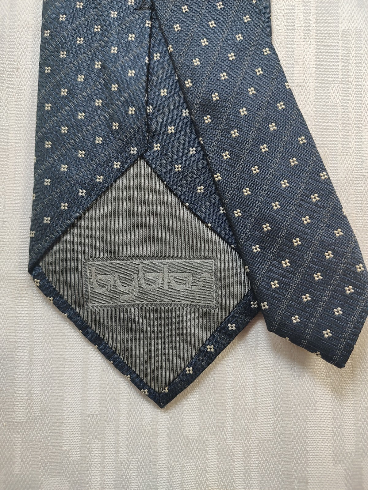 BYBLOS 100% SILK TIE SETA CRAVATTA NECKTIE MADE IN ITALIA CLASSIC