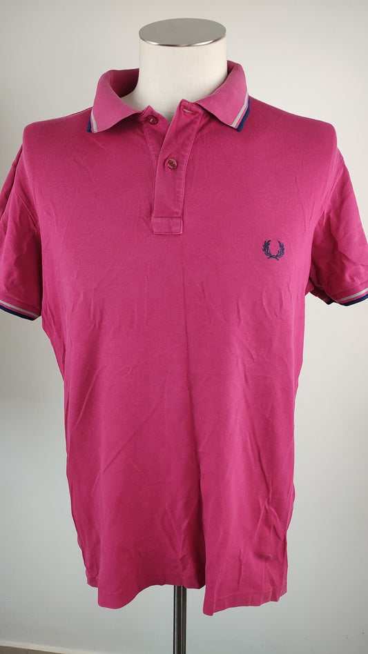 FRED PERRY MAGLIA POLO UOMO TG. 46" MAN POLO SHIRT CASUAL VINTAGE