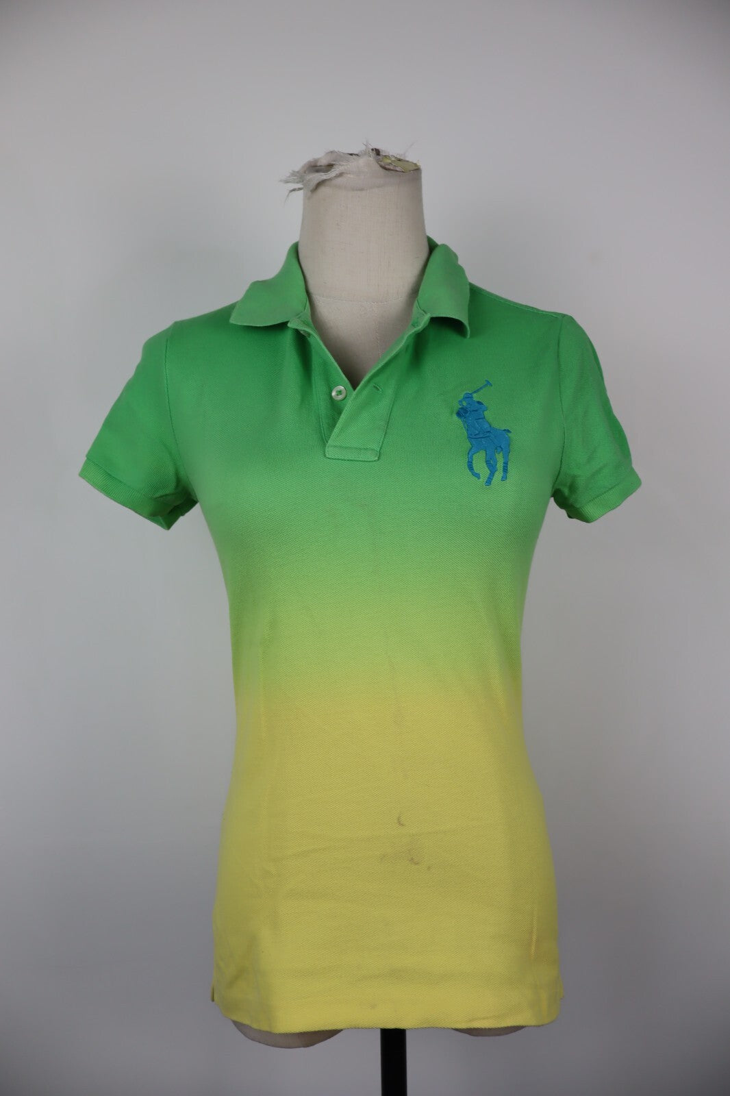 RALPH LAUREN POLO MAGLIA COTONE DONNA TG. S WOMAN CASUAL VINTAGE T-SHIRT