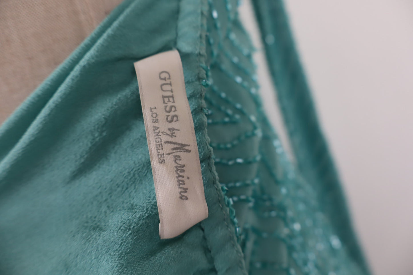 MARCIANO GUESS VESTITO ABITO DONNA TG. 42 WOMAN CASUAL VINTAGE DRESS SETA SILK