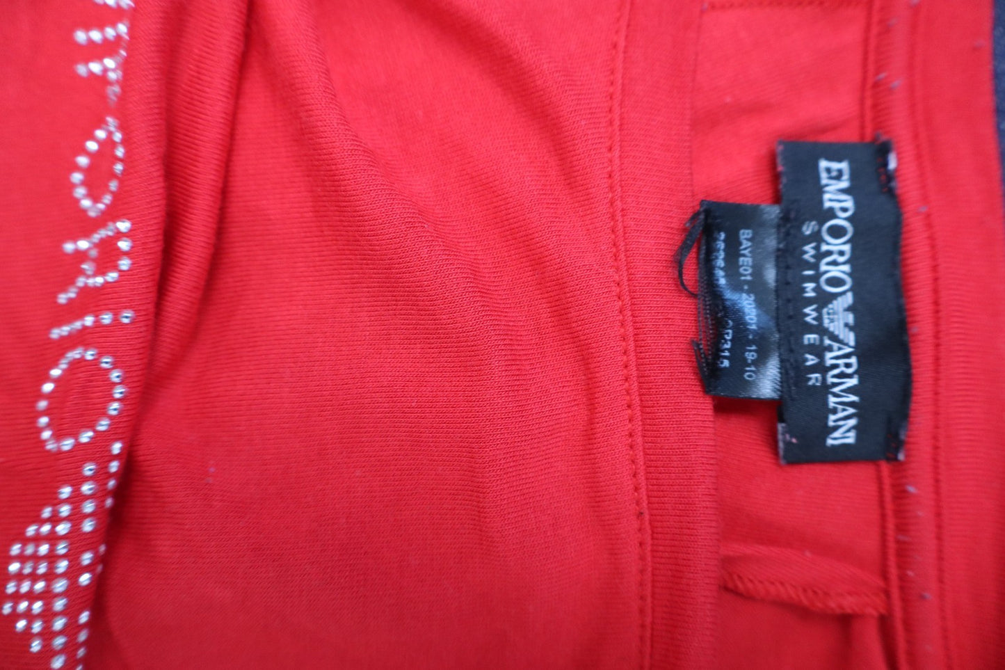 EMPORIO ARMANI SWIMWEAR VESTITO DONNA TG. L WOMAN CASUAL VINTAGE DRESS