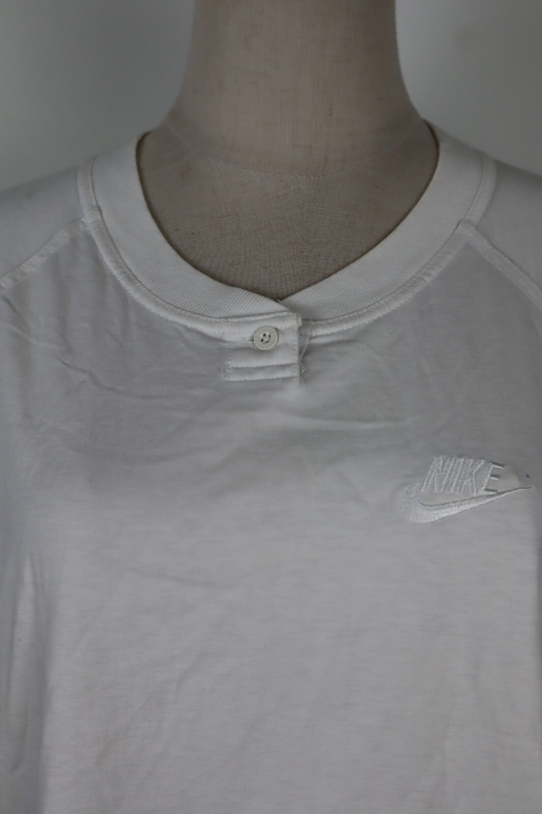 NIKE CHALLENGE MAGLIA DONNA COTONE TG. L WOMAN CASUAL VINTAGE T-SHIRT CROP TOP