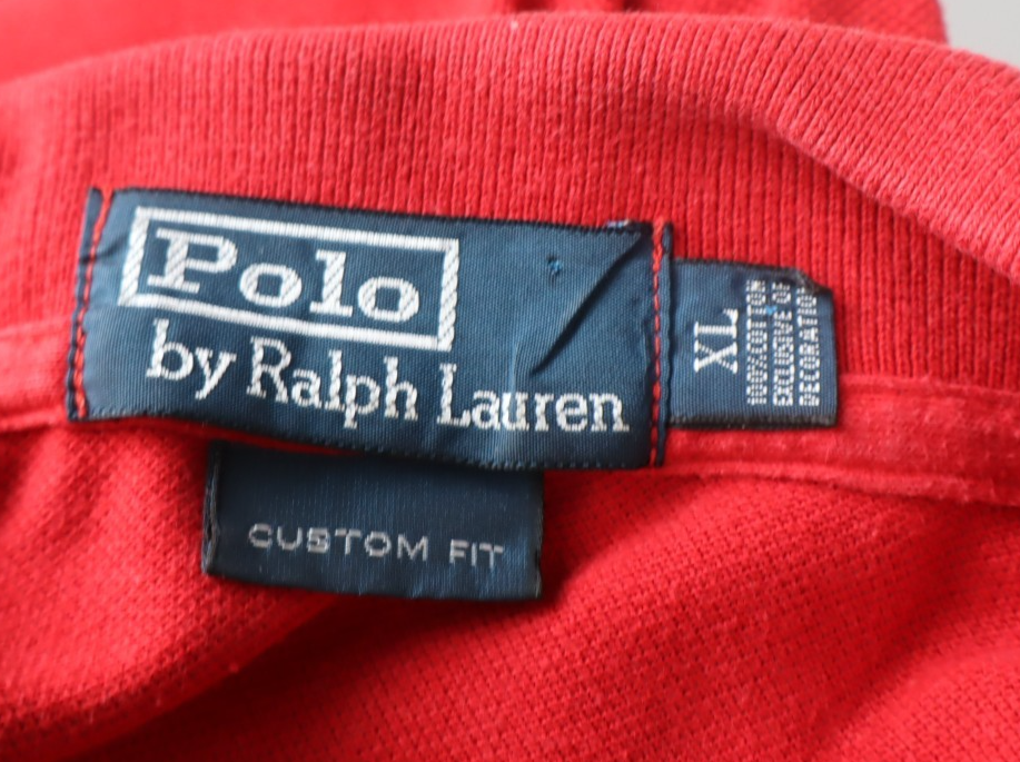 RALPH LAUREN MAGLIA POLO UOMO COTONE TG XL MAN COTTON SHIRT VINTAGE CASUAL