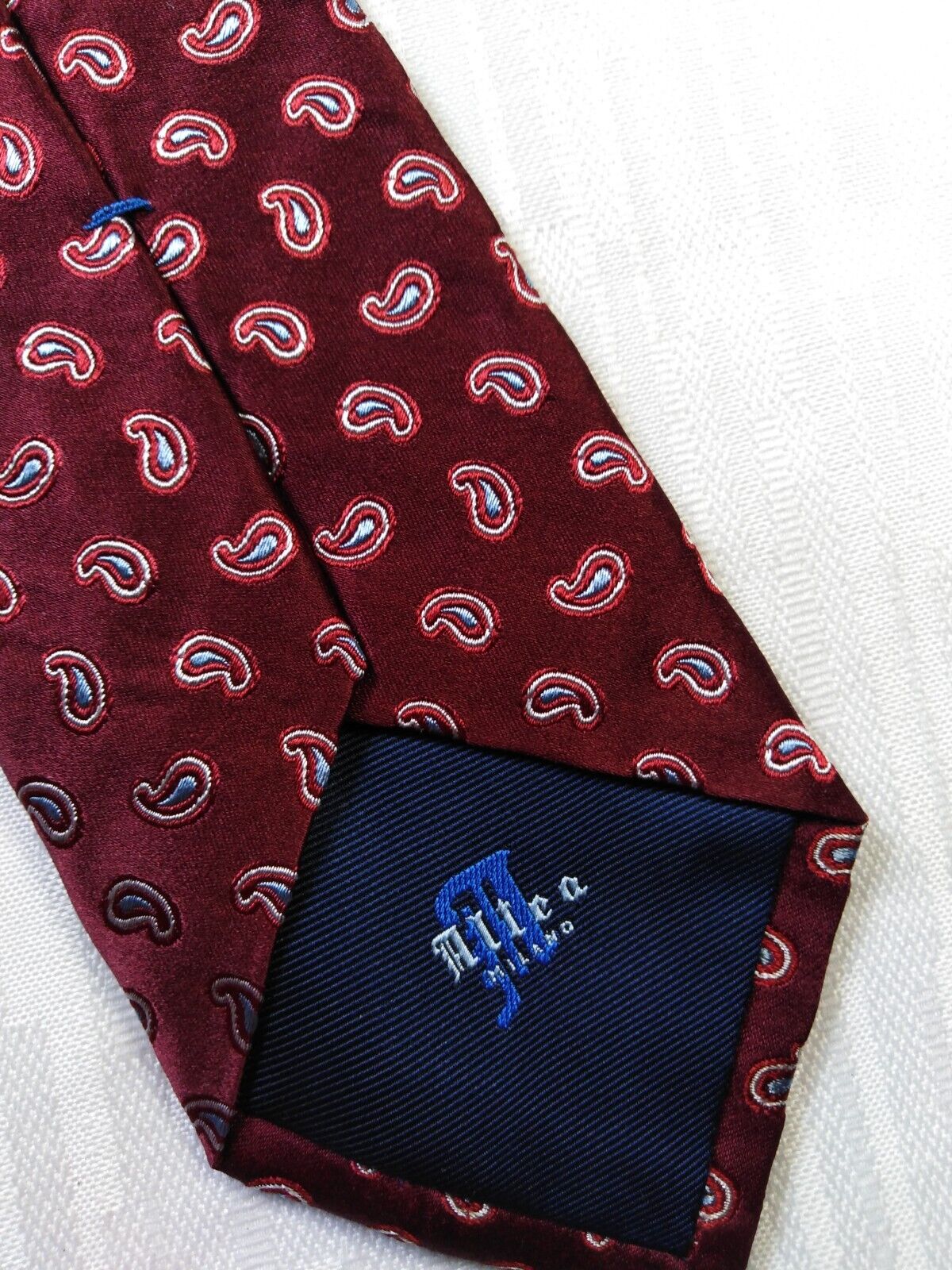 ALTEA 100% SILK TIE SETA CRAVATTA NECKTIE MADE IN ITALY CLASSIC
