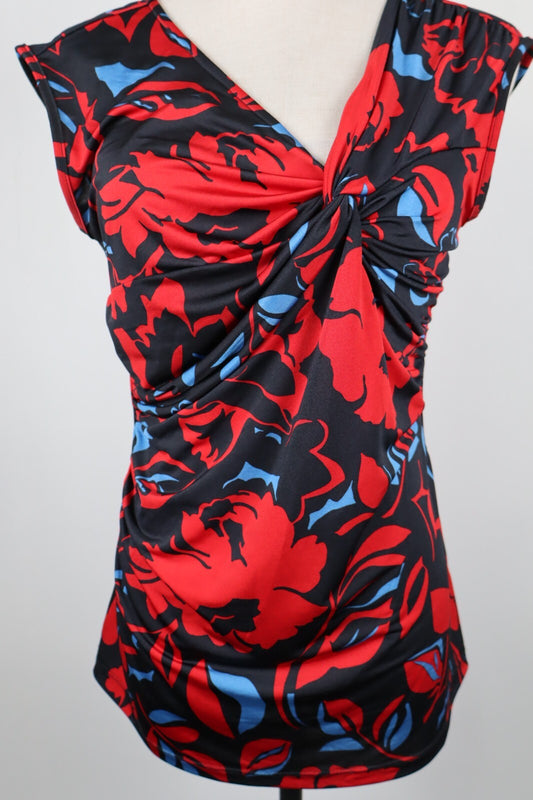 EMME MARELLA MAGLIA DONNA TG. M WOMAN ASIMMETRICA CASUAL VINTAGE T-SHIRT