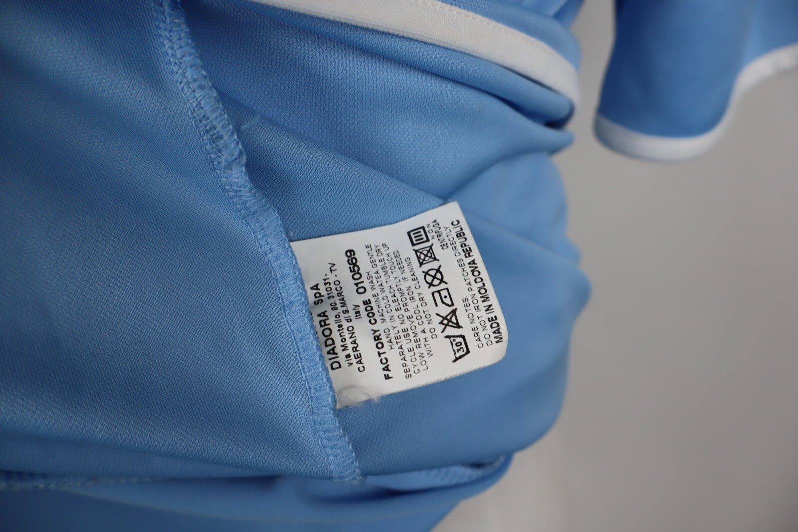 DIADORA NAPOLI MAGLIA CALCIO UOMO Tg XL TRIKOT JERSEY AUTOGRAFI 2007/08