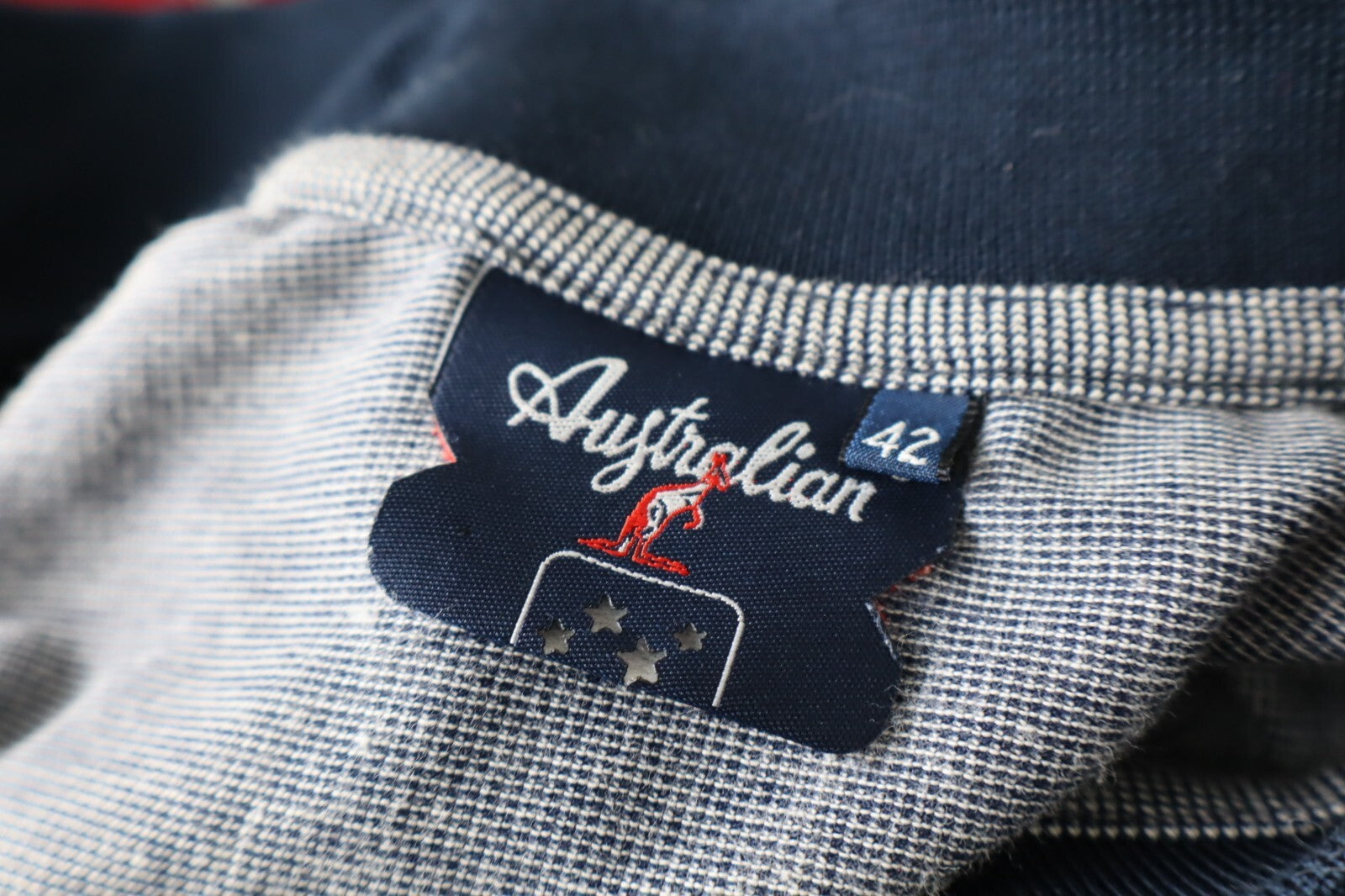 AUSTRALIAN POLO SMANICATA MAGLIA DONNA TG. 42 WOMAN SHIRT CASUAL VINTAGE