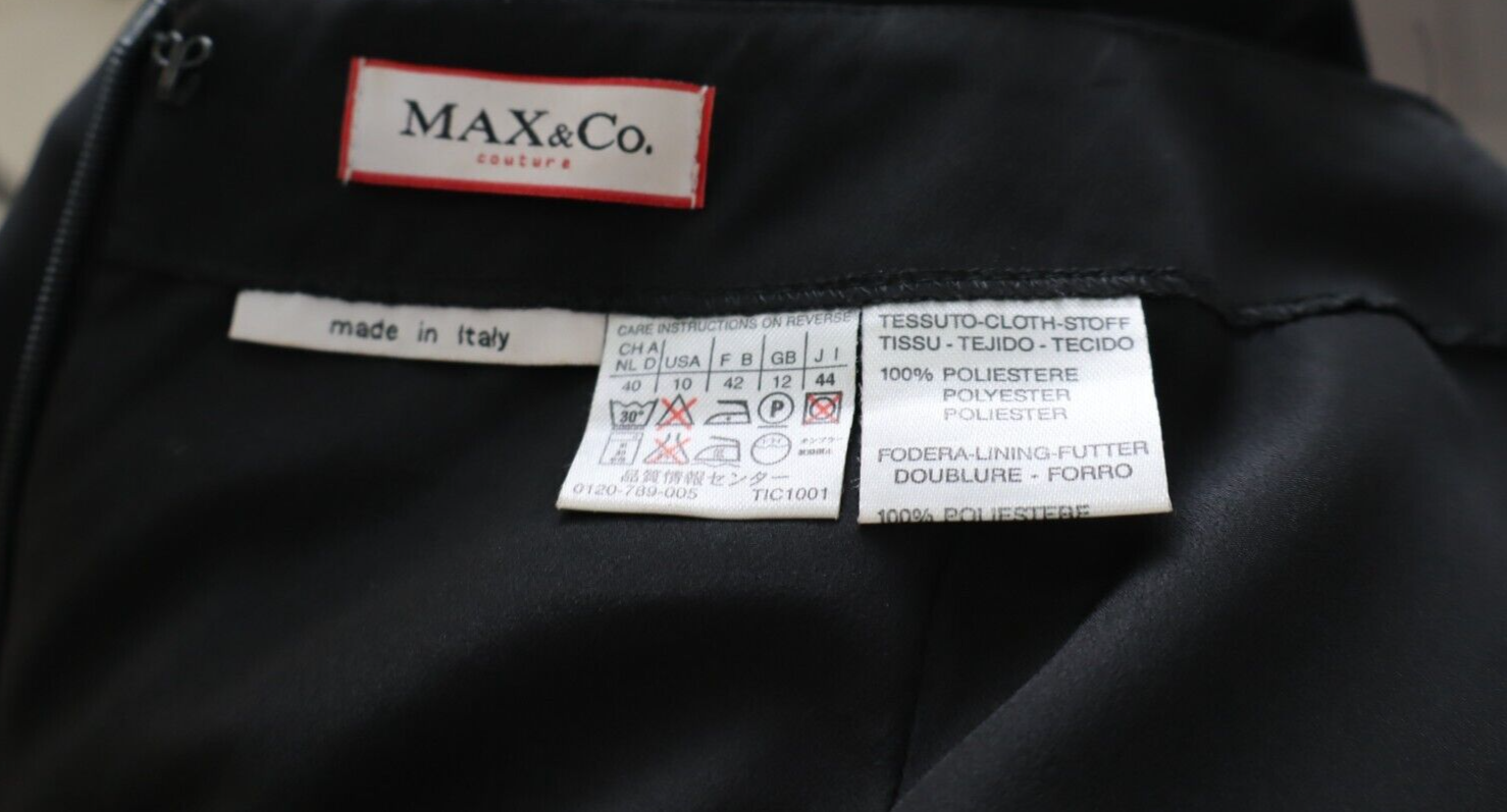 MAX & CO GONNA LONGUETTE DONNA TG. 44 WOMAN VINTAGE SKIRT CASUAL