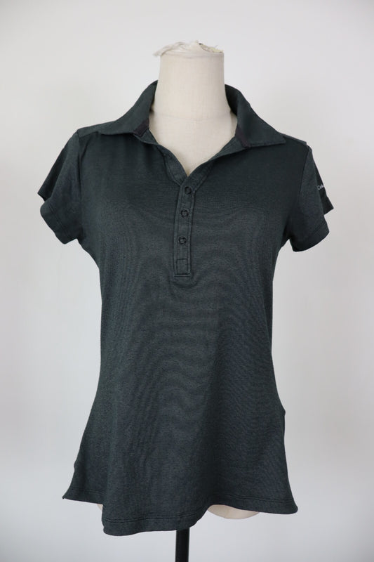 COLUMBIA POLO MAGLIA DONNA COTONE TG. M WOMAN COTTON SHIRT CASUAL VINTAGE