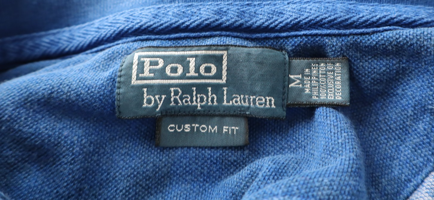 RALPH LAUREN POLO MAGLIA UOMO COTONE M MAN COTTON SHIRT CASUAL VINTAGE BIG LOGO