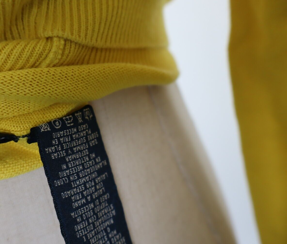 RALPH LAUREN MAGLIONE COTONE DONNA TG M WOMAN CASUAL COTTON SWEATER