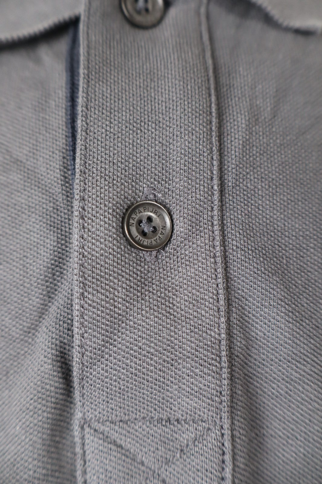 NAPAPIJRI MAGLIA POLO UOMO TG. L MAN T-SHIRT CASUAL VINTAGE COTONE COTTON