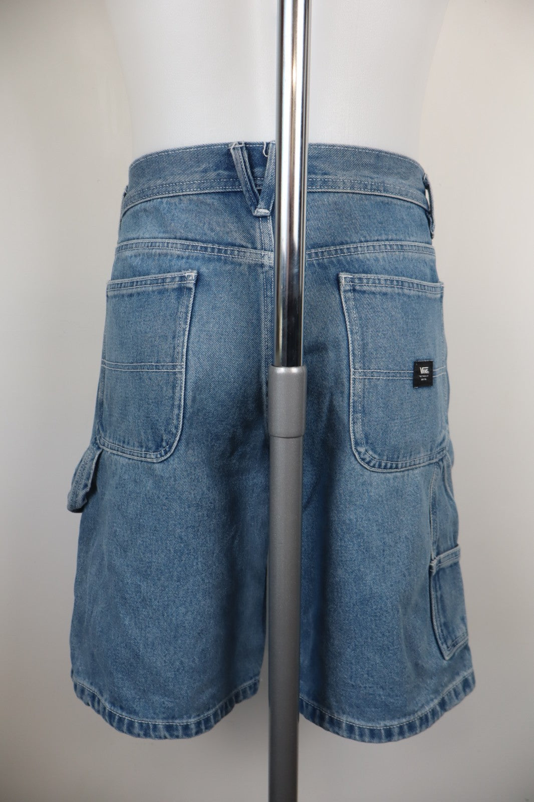 VANS JEANS BERMUDA PANTALONE SHORTS UOMO TG 31 MAN VINTAGE CASUAL PANTS DENIM