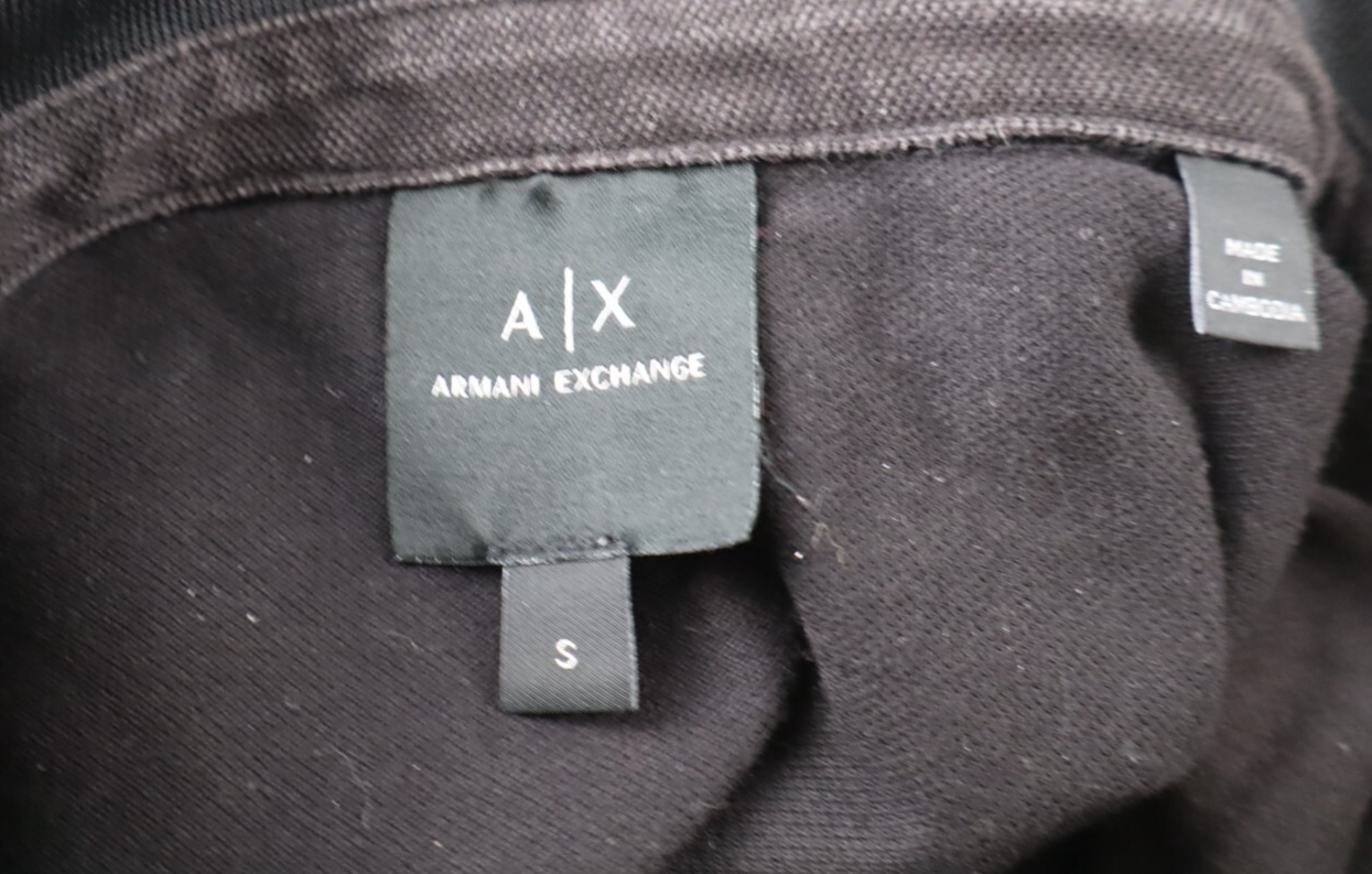 ARMANI EXCHANGE POLO MAGLIA UOMO COTONE TG. S MAN COTTON T- SHIRT CASUAL VINTAGE