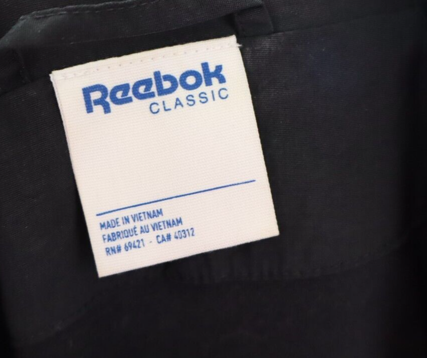 REEBOK GIACCA SPORTIVA UOMO Tg. L MAN CASUAL SPORT JACKET VINTAGE