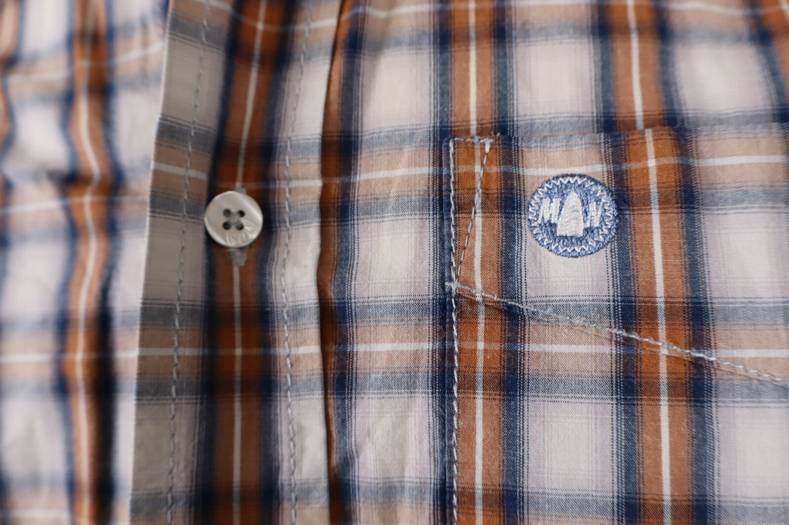 MURPHY & NYE CAMICIA UOMO COTONE COTTON TG S MAN CASUAL VINTAGE SHIRT