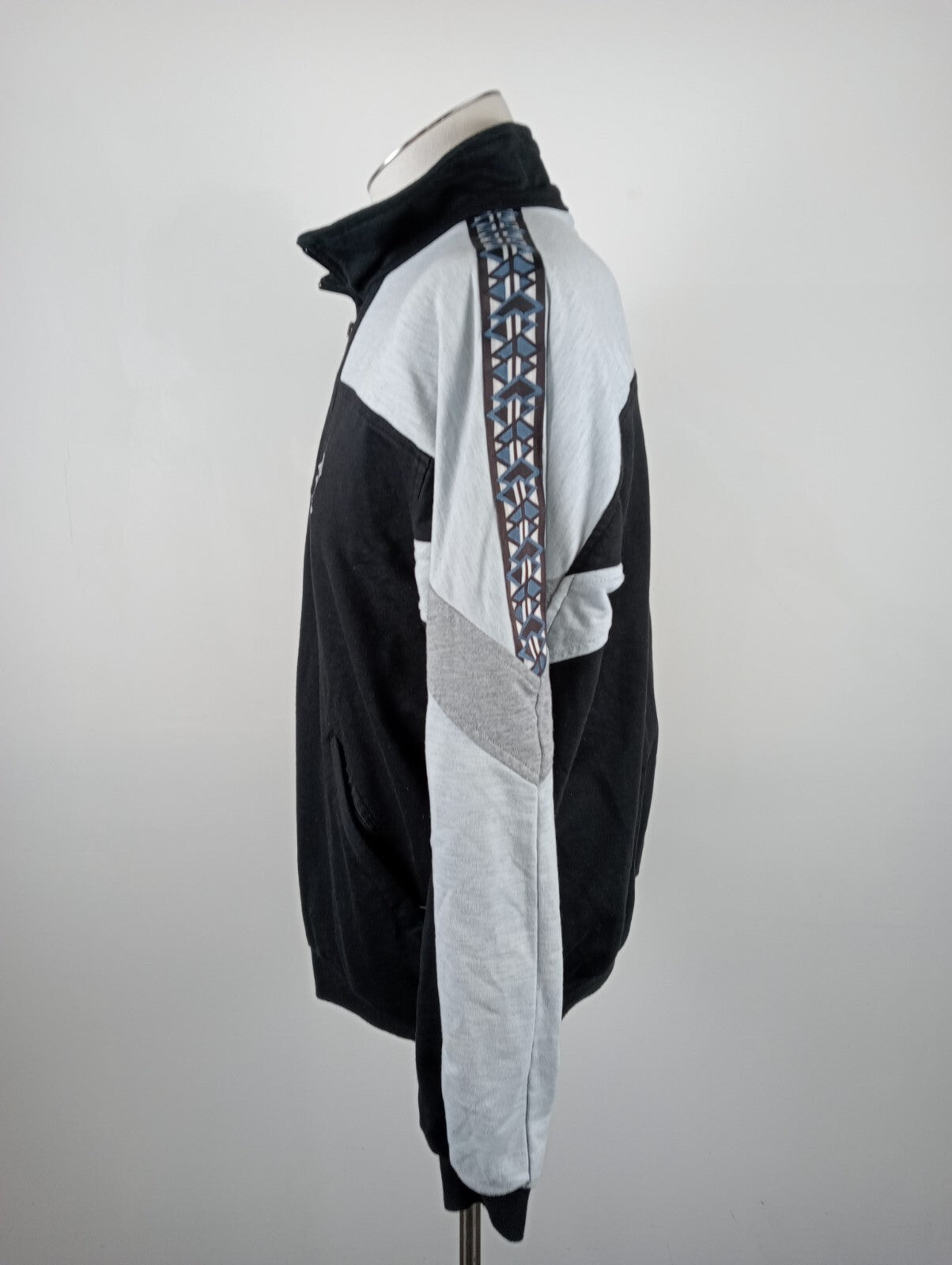 LOTTO GIACCA TENNIS JACKET CON ZIP MAN SHIRT UOMO TG M VINTAGE SPORT TRAINING