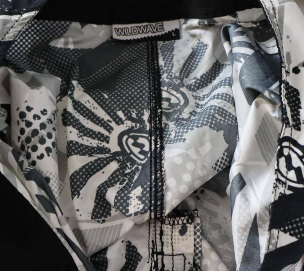 WILDWAVE COSTUME PANTALONCINO MARE UOMO L MAN SWIMSUIT SHORTS VINTAGE CASUAL