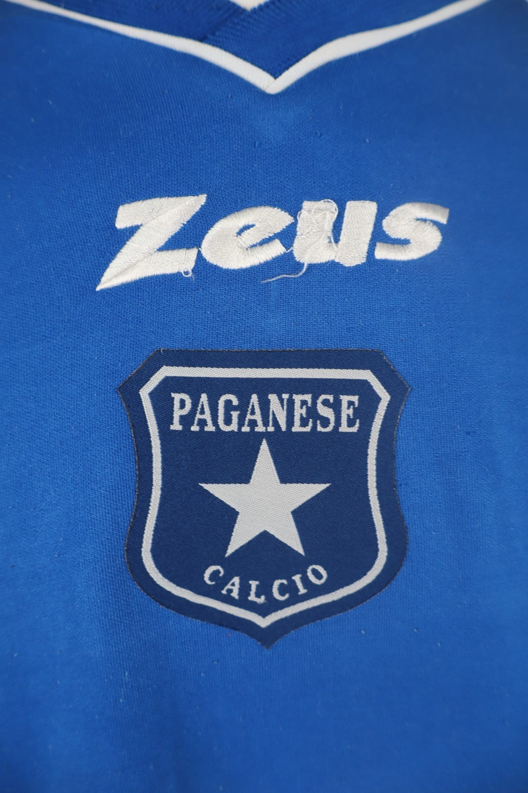 ZEUS PAGANESE MAGLIA FELPA CALCIO UOMO Tg XL SOCCER TRIKOT MAN JERSEY