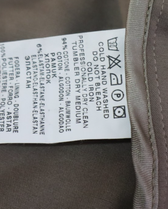 TRUSSARDI JEANS GIACCA BLAZER CON GANCETTI DONNA Tg 46 WOMAN VINTAGE JACKET