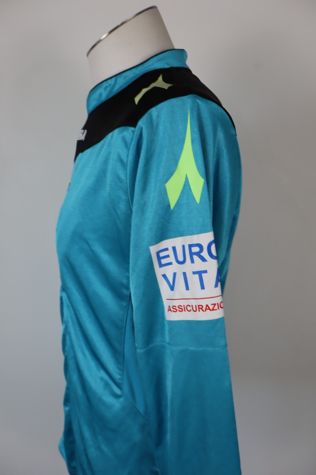 DIADORA ITALIA AURELIANO MAGLIA CALCIO ARBITRO UOMO Tg M MAN JERSEY INDOSSATA