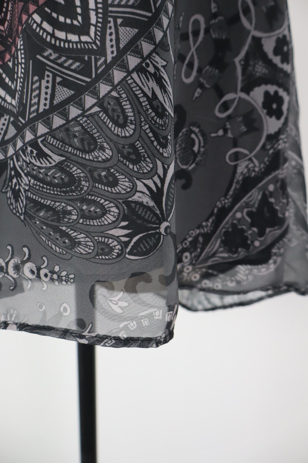 DESIGUAL MAGLIA DONNA TG. XS WOMAN T-SHIRT CASUAL VINTAGE TOP COTONE