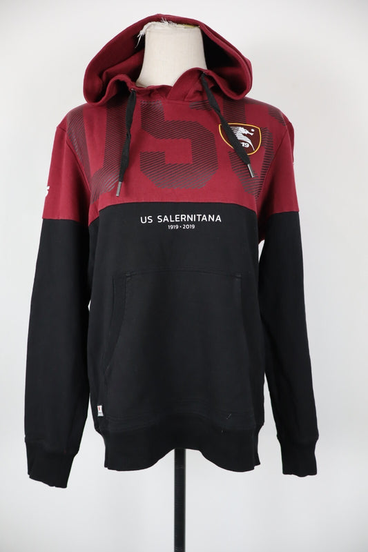 ZEUS SALERNITANA FELPA CALCIO MAGLIA DONNA Tg L WOMAN VINTAGE SWEATSHIRT COTONE