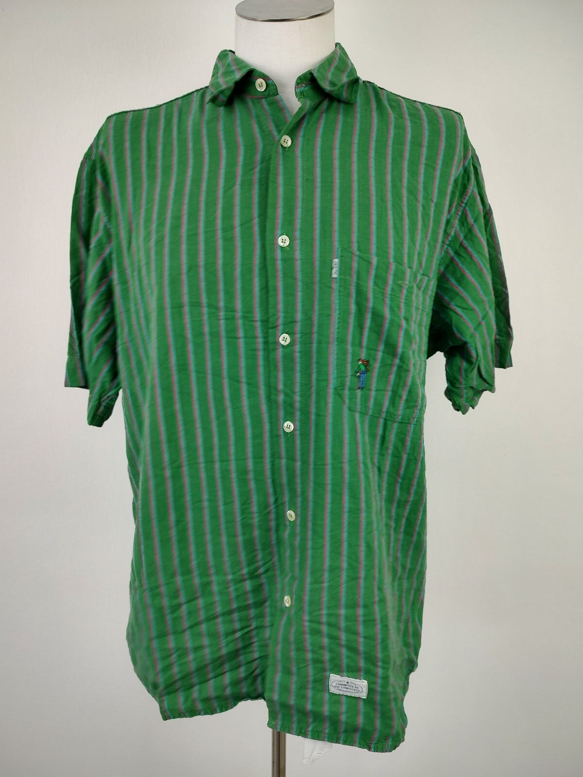 LEVI'S CAMICIA UOMO TG L MAN SHIRT CASUAL VINTAGE COTONE COTTON